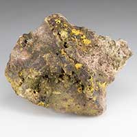 medium stone of gold ore